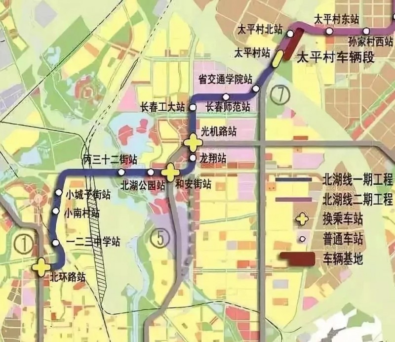 『长春』轨道交通8号线(北湖线) 10月30日通车试运营