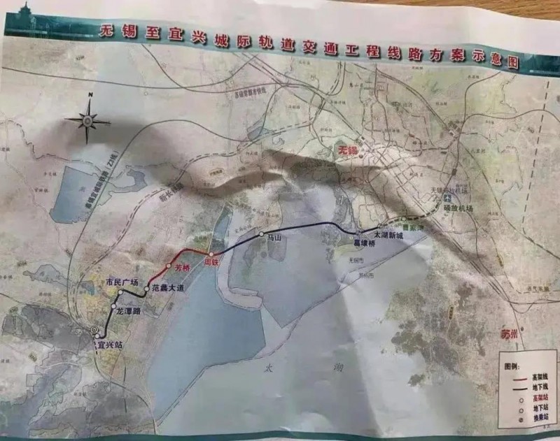 无锡锡宜城际轨道s2线获批十四五无锡每年将开工两条新线