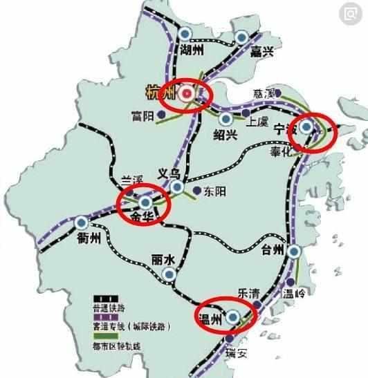 『浙江』高铁规划通苏嘉甬、甬舟、沪苏湖、衢丽等铁路动工建设(图1)