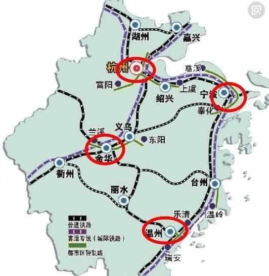 浙江高铁规划通苏嘉甬甬舟沪苏湖衢丽等铁路动工建设