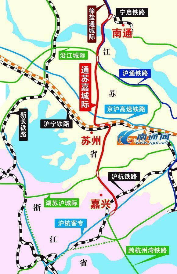 『浙江』高铁规划通苏嘉甬,甬舟,沪苏湖,衢丽等铁路动工建设