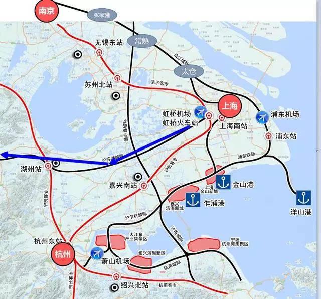 浙江高铁规划通苏嘉甬甬舟沪苏湖衢丽等铁路动工建设