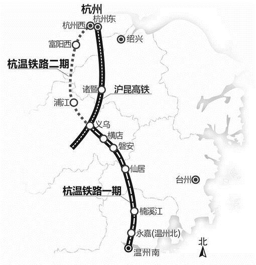 浙江高铁规划通苏嘉甬甬舟沪苏湖衢丽等铁路动工建设
