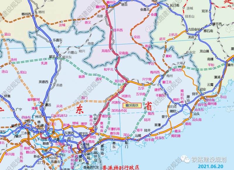 『赣深高铁』广东段开始接触网冷滑试验,全线预计12月