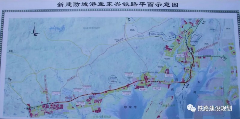 防东铁路东兴境内段桥梁架设全部完成