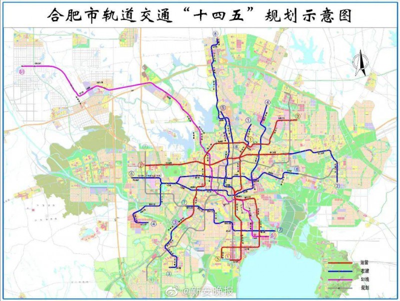 安徽马鞍山滁州启动轨道交通建设2025全省运营里程400公里